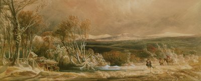 The Snow Drift by Peter de Wint
